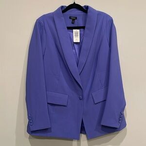 Torrid Peri Shrkskin Crep Blazer - NWT